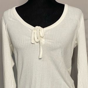 Long sleeve ribbed body suit